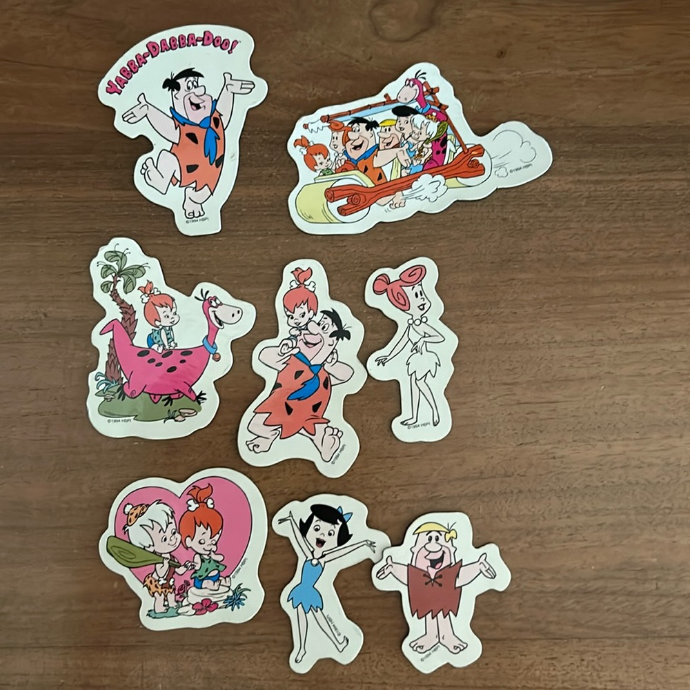 Vintage Flintstones magnets